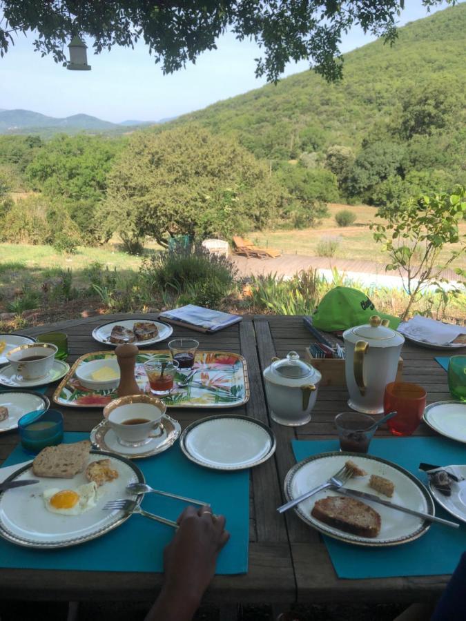 Domaine De Montbarri Bed & Breakfast La Tour-sur-Orb Bagian luar foto